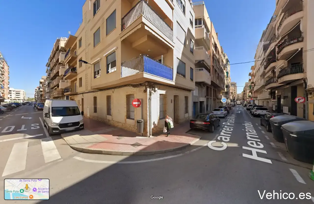 Zona de aparcamiento reservada para motos