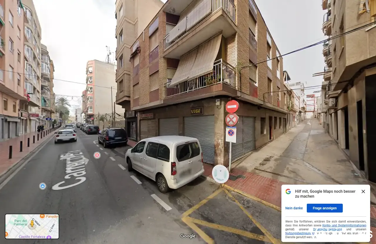 Zona de aparcamiento reservada para motos
