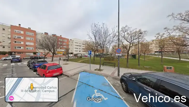 Aparcamiento de movilidad reducida