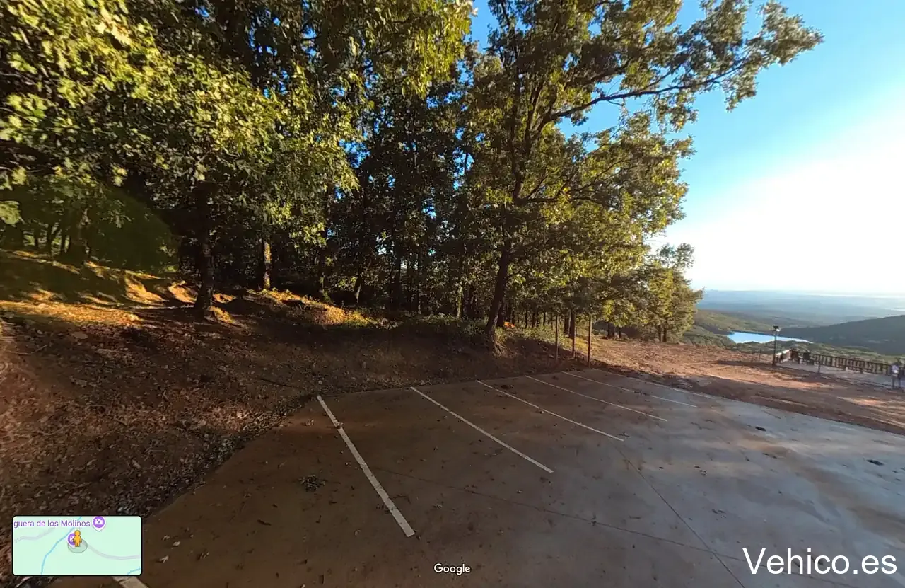 Parking mirador de los molinos