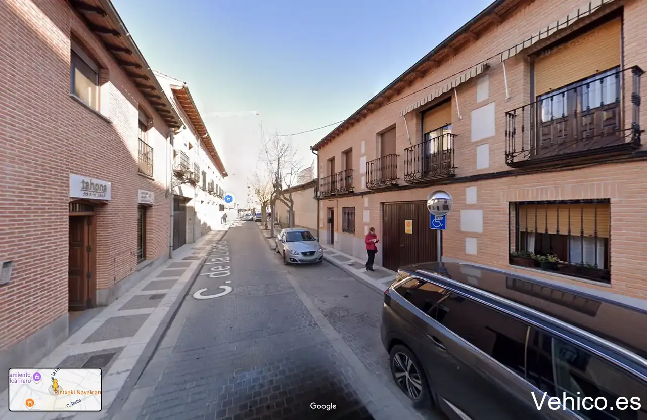 Aparcamiento del supermercado Ahorramás