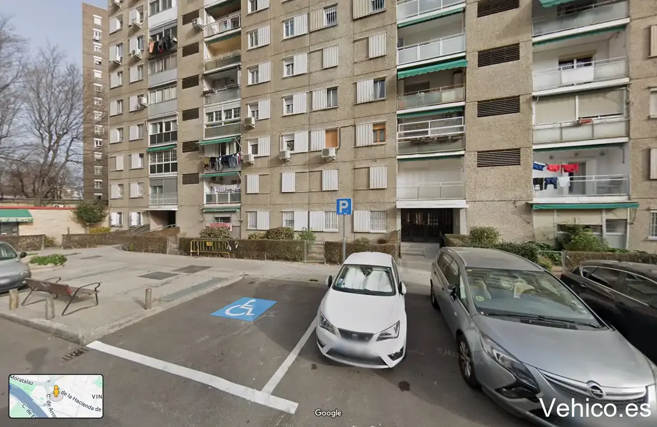Aparcamiento para residentes Arroyo Fontarrón