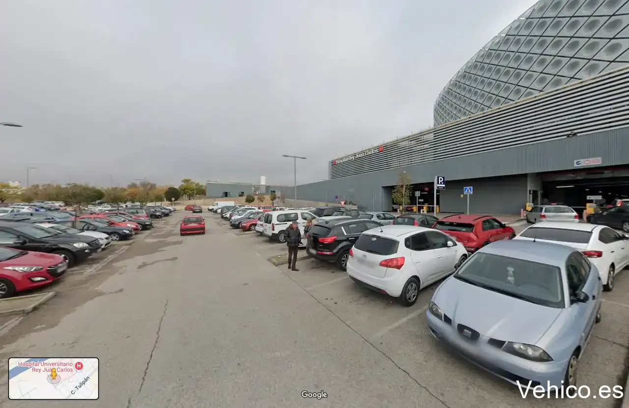 Hospital parking
