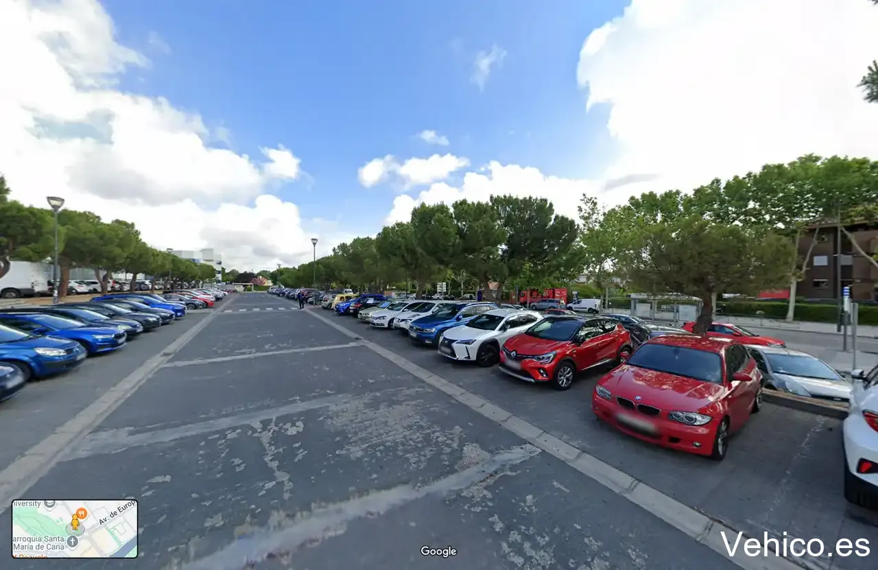 Parking publico gratuito exclusivo para coches compartidos