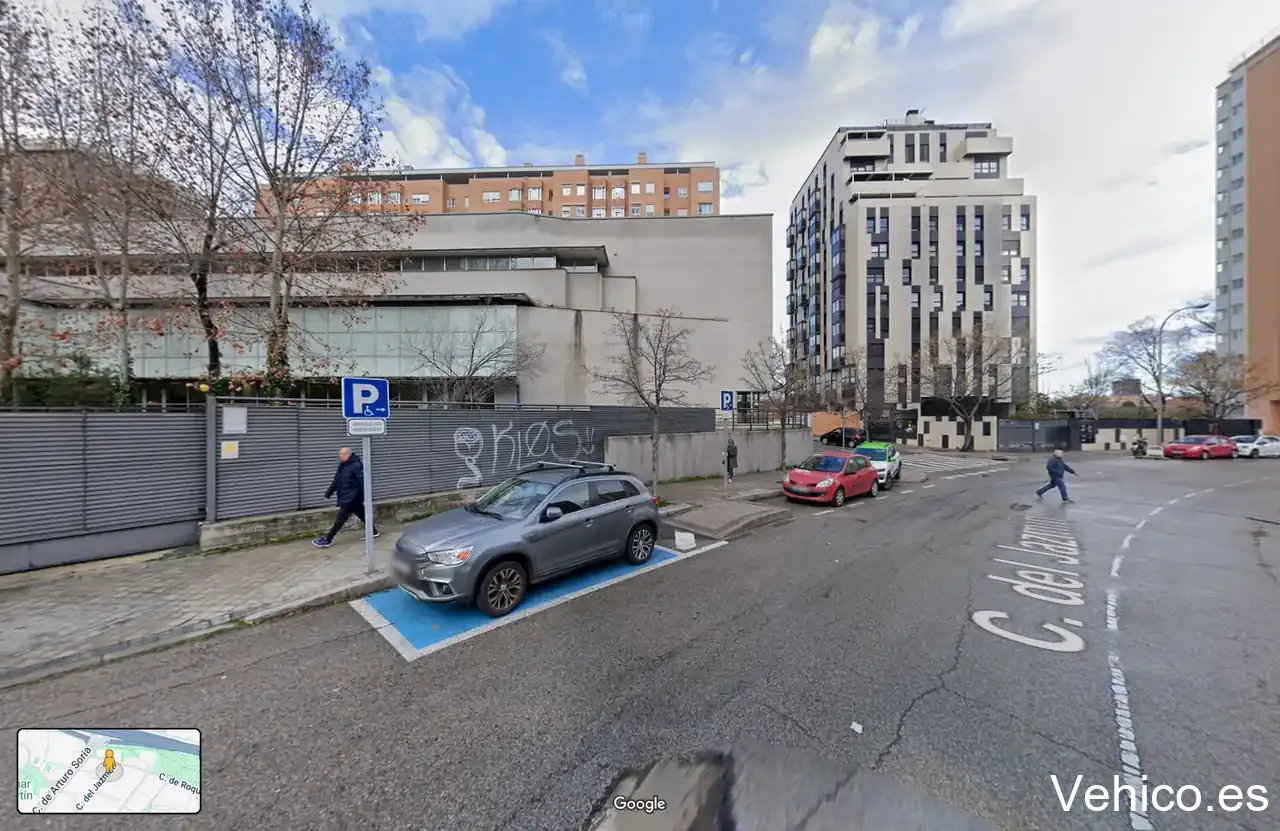 Aparcamiento de movilidad reducida