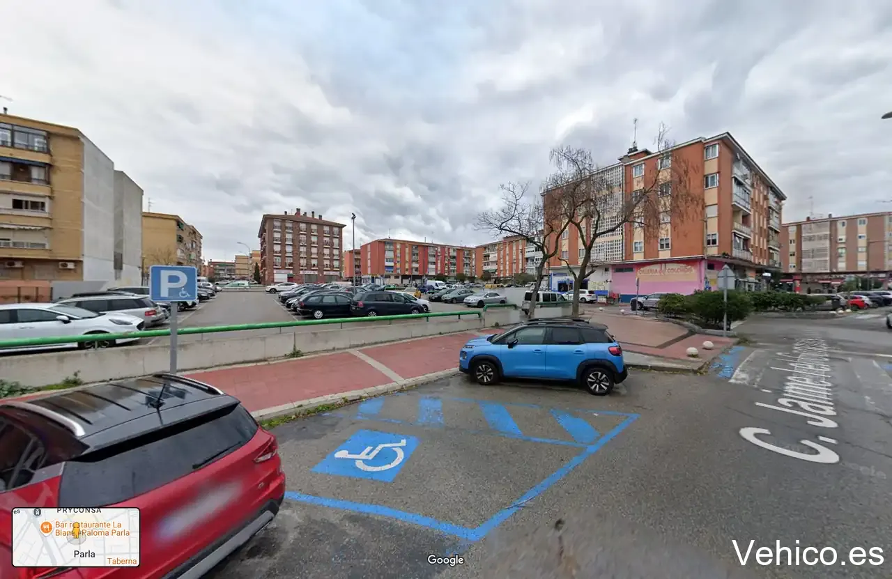 Aparcamiento de movilidad reducida