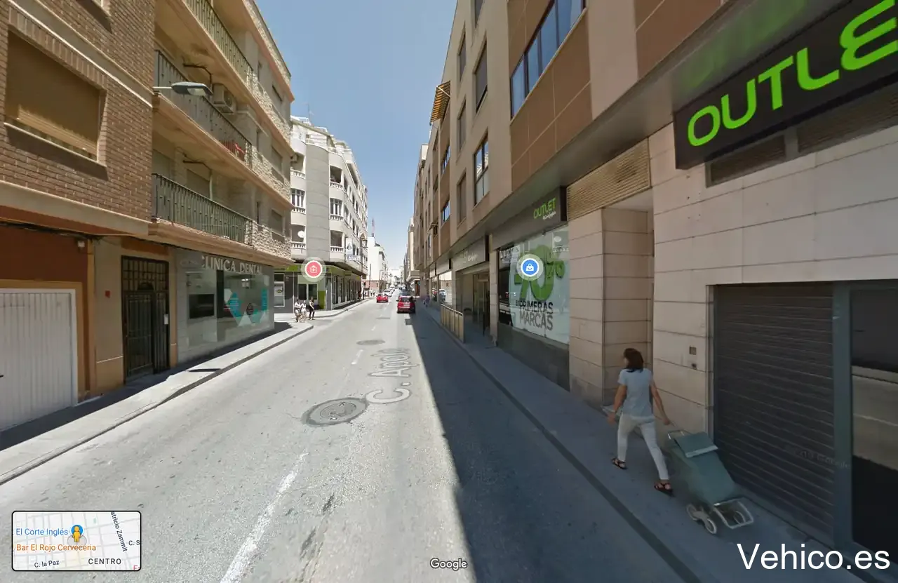 Aparcamiento Outlet El Corte Inglés