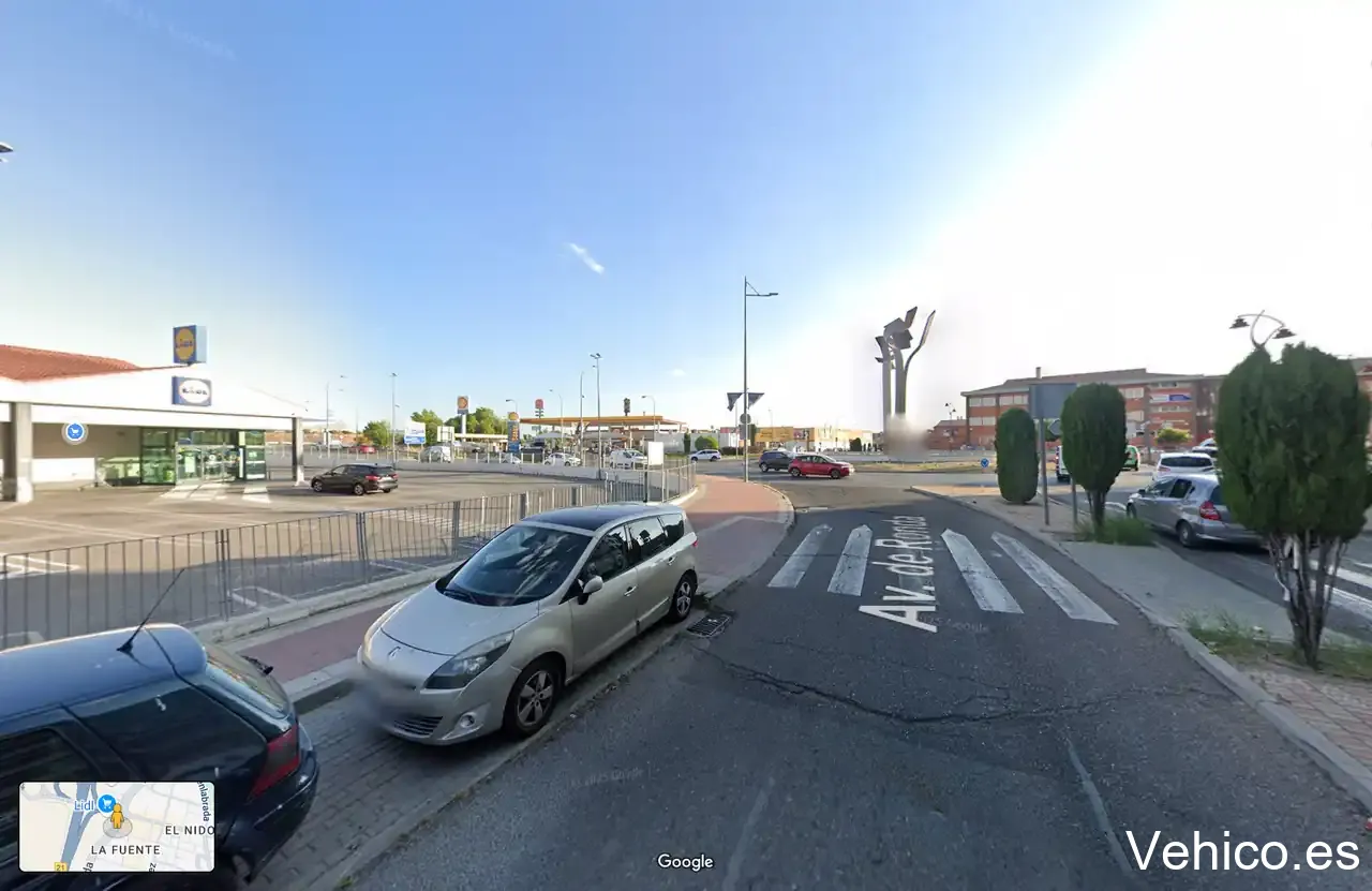 Aparcamiento Clientes Supermercado Lidl