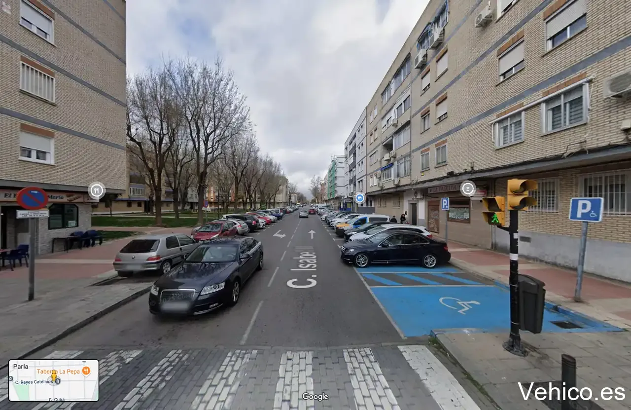 Aparcamiento de movilidad reducida