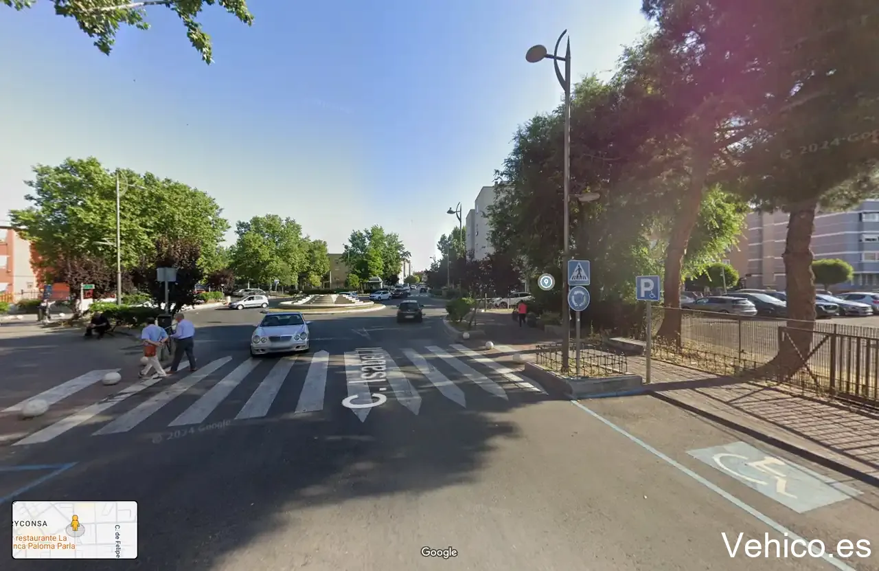Aparcamiento movilidad reducida