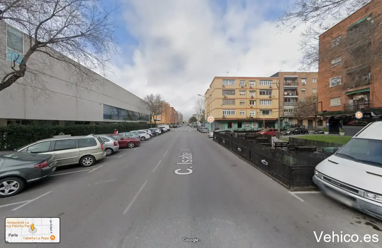 Aparcamiento movilidad reducida
