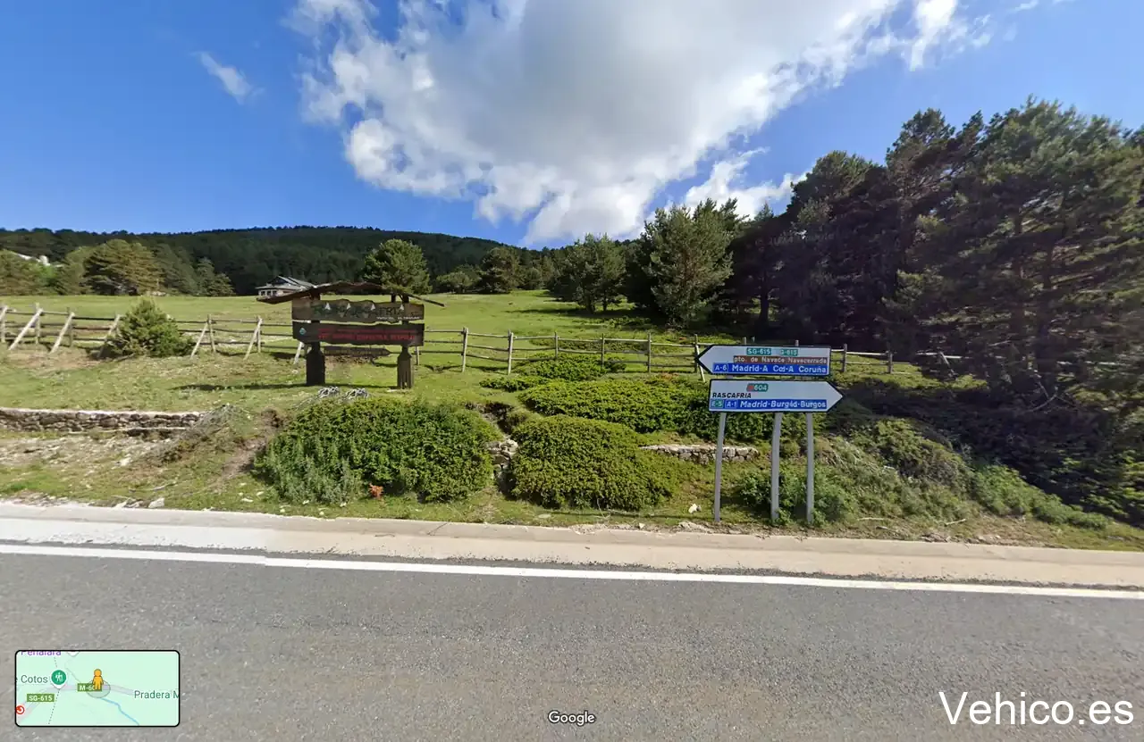 Aparcamiento de Puerto de Cotos