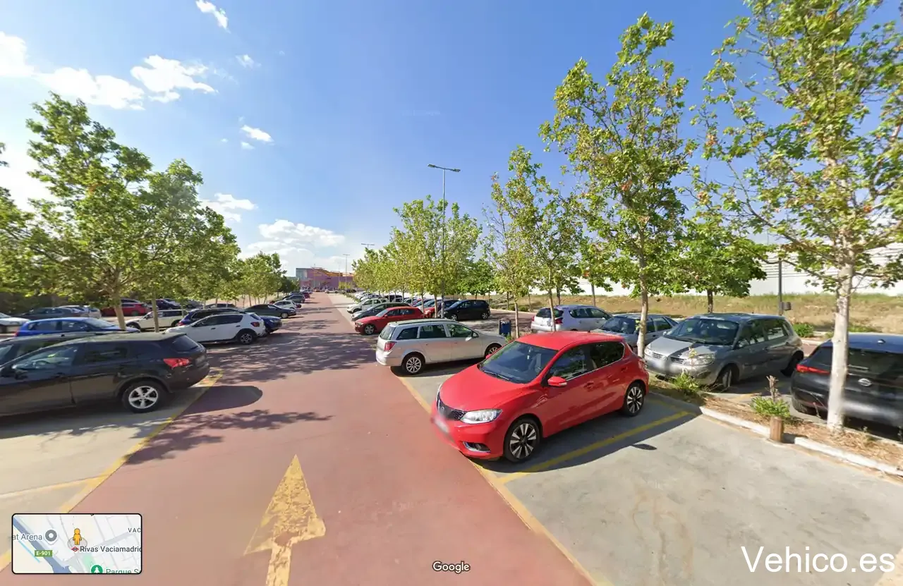 Parking estación Rivas Vaciamadrid