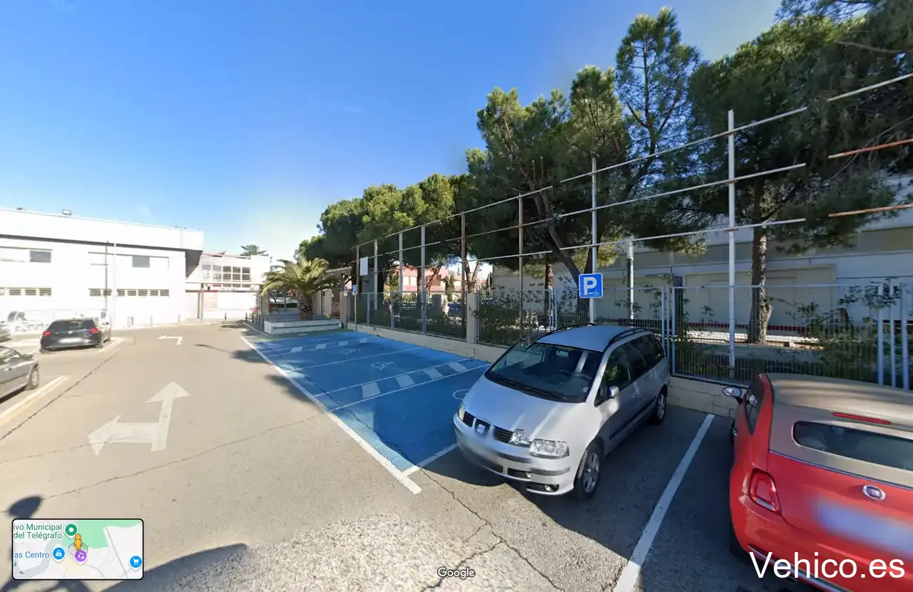 Aparcamiento Rivas Centro- Entrada al Polideportivo