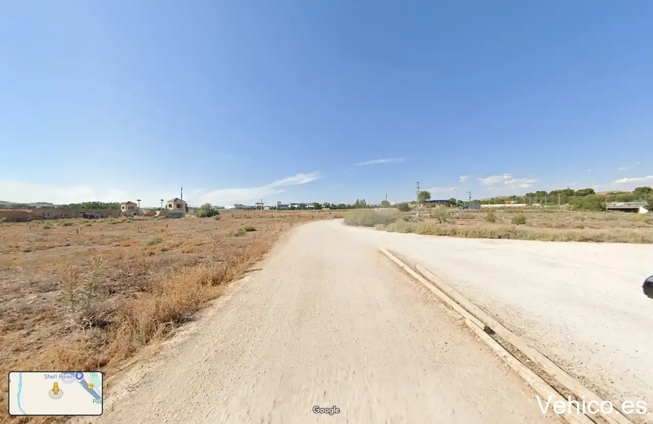 Aparcamiento Soto de las Juntas. Parque Regional del Sureste.