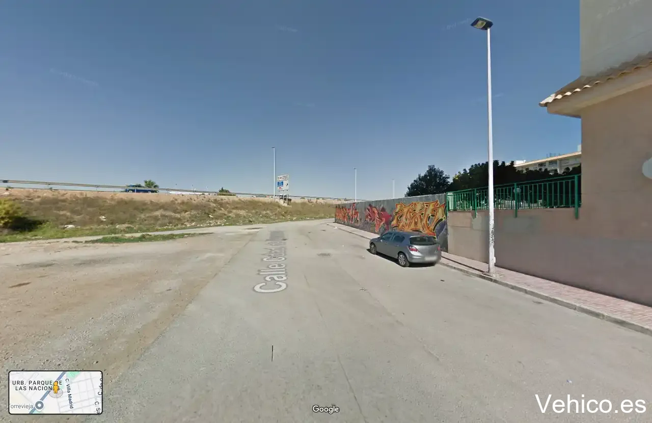 Aparcamiento de tierra