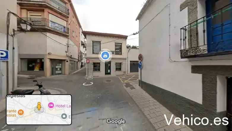 Zona de aparcamiento reservada para motos