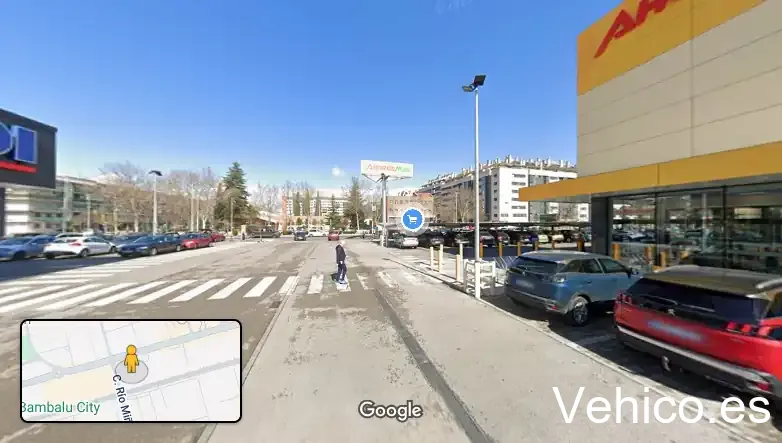 Aparcamiento de movilidad reducida Aldi
