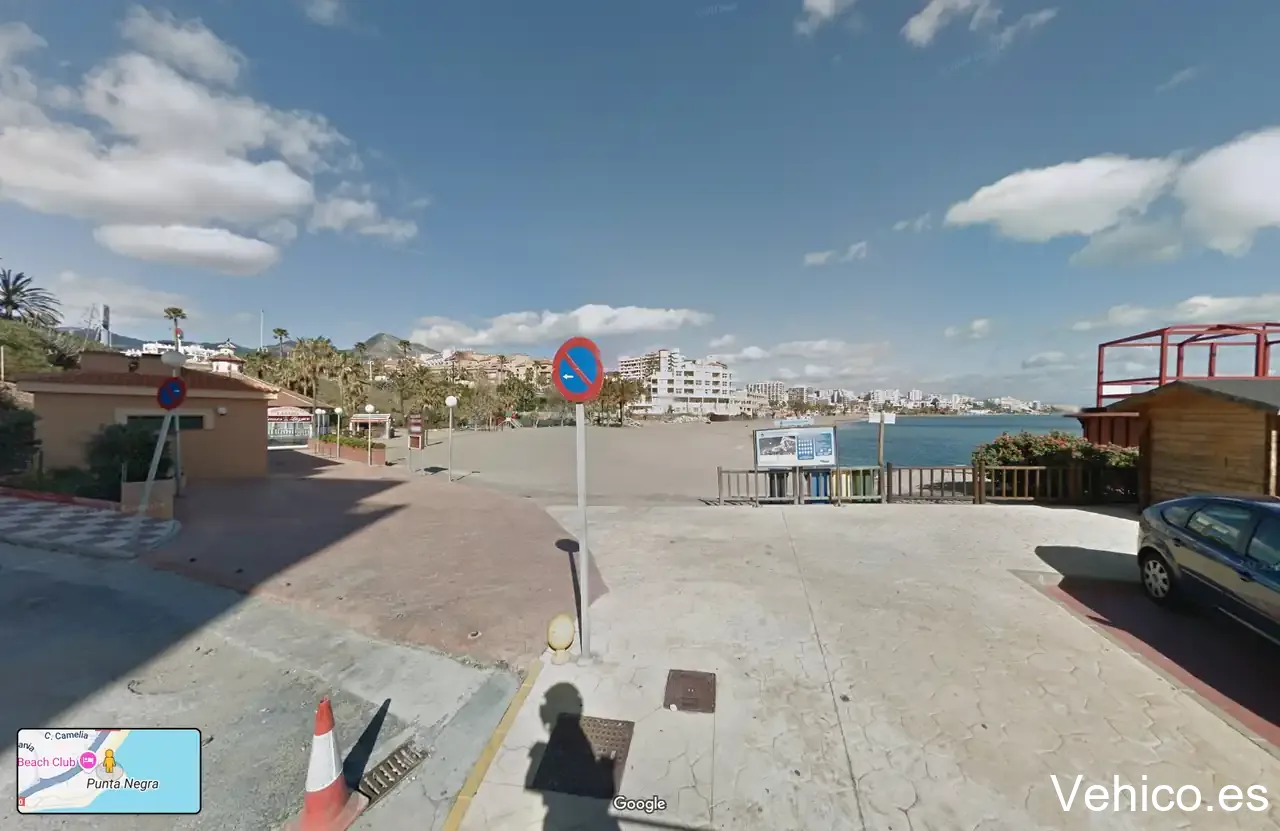 Private parking lot