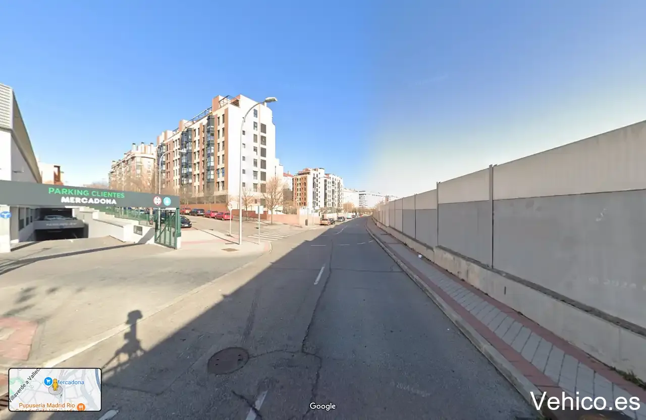 Parking para clientes de Mercadona
