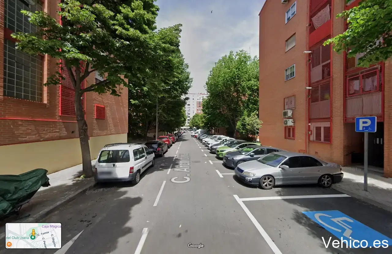 Aparcamiento de movilidad reducida