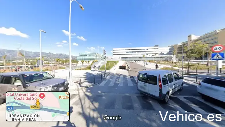 Parking subterráneo hospital