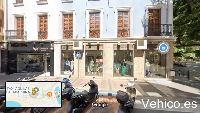 Motorradparkplatz