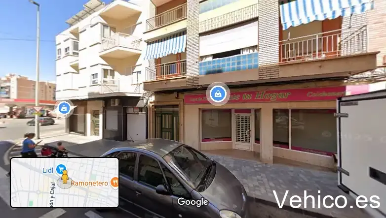 Zona de aparcamiento reservada para motos