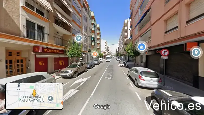 Zona de aparcamiento reservada para motos