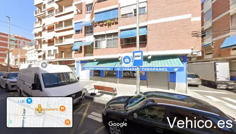 Zona de aparcamiento reservada para motos