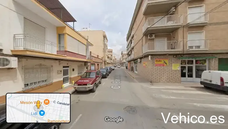 Zona de aparcamiento reservada para motos