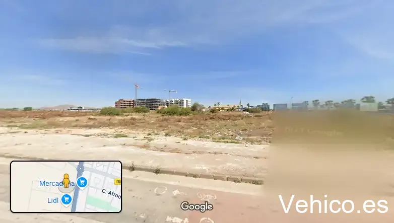 Aparcamiento de movilidad reducida supermercado