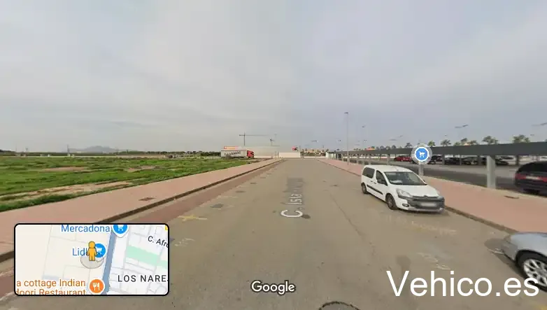 Aparcamiento de movilidad reducida LIDL