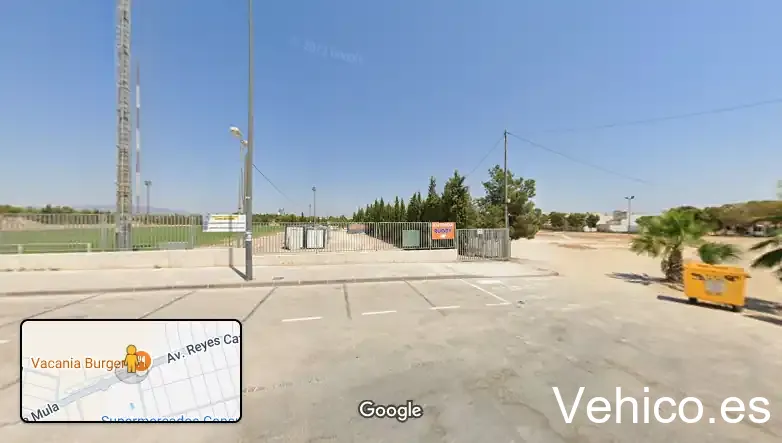 Área de servicio y aparcamiento para autocaravanas Las Torres de Cotillas