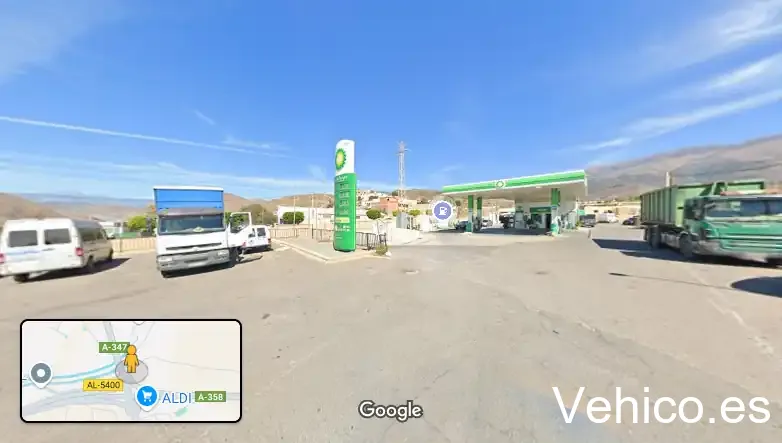 Estacionamiento bus turístico