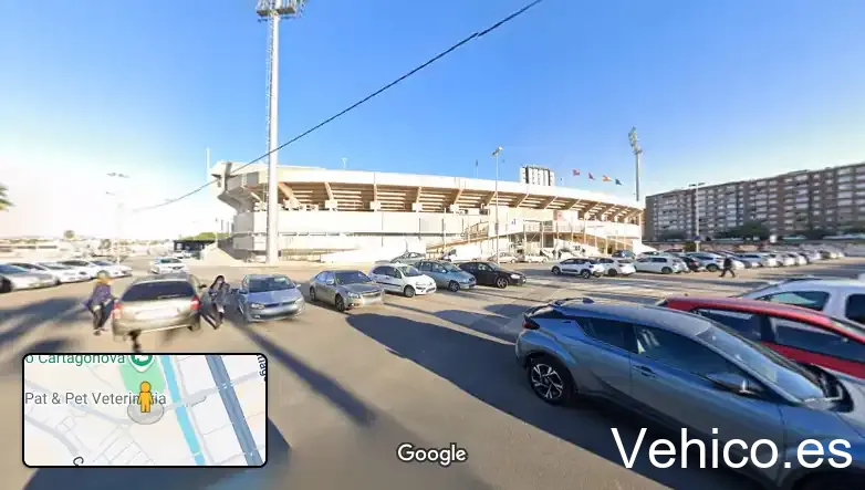 Parking-Estadio Cartagonova -kiosko
