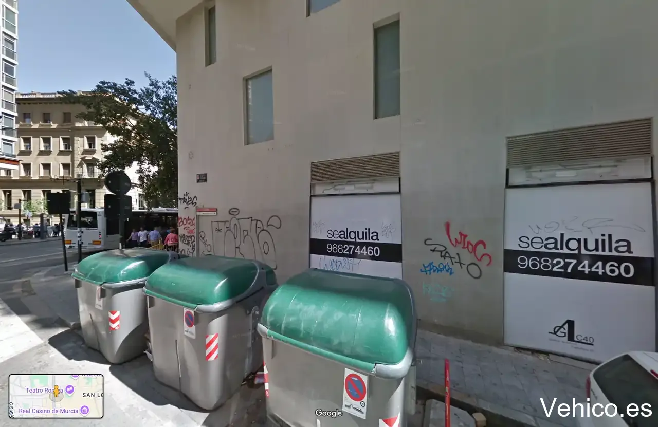 Zona de aparcamiento reservada para motos