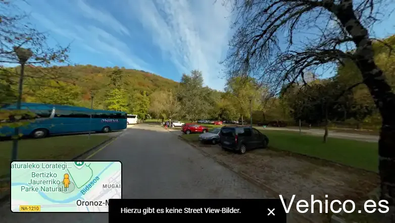 Bertizko Jaurerriko Parkeko Aparkalekua