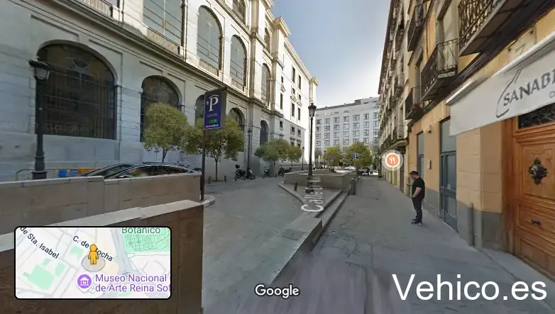 Parking junto museo Sofía