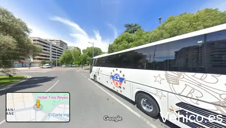 Parking Bus . Plaza Juan XXIII