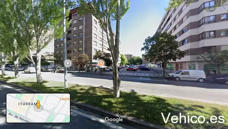Zona de aparcamiento reservada para motos