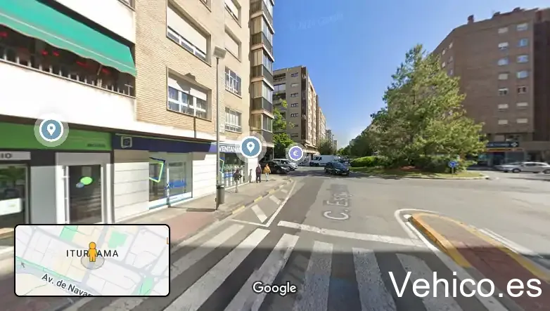 Zona de aparcamiento reservada para motos