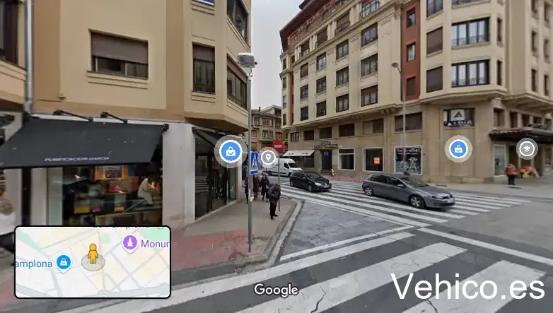 Zona de aparcamiento reservada para motos