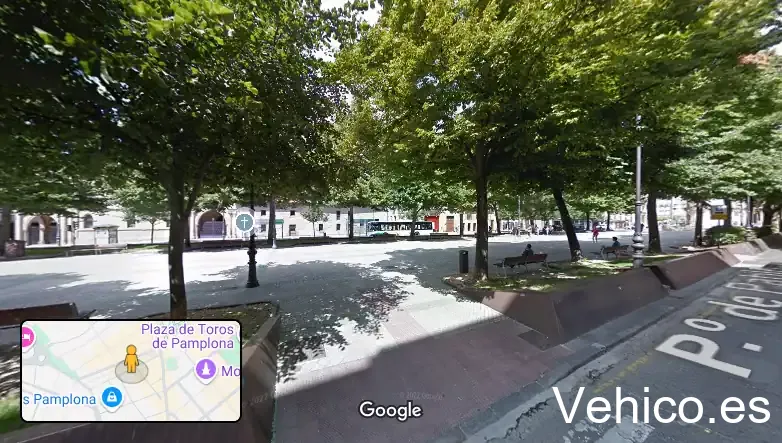 Zona de aparcamiento reservada para motos