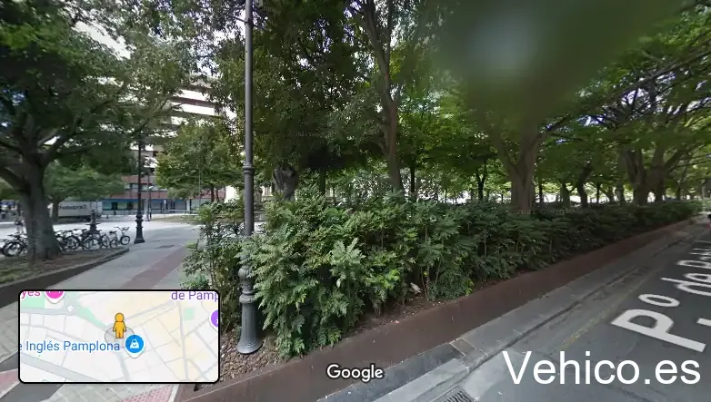 Zona de aparcamiento reservada para motos