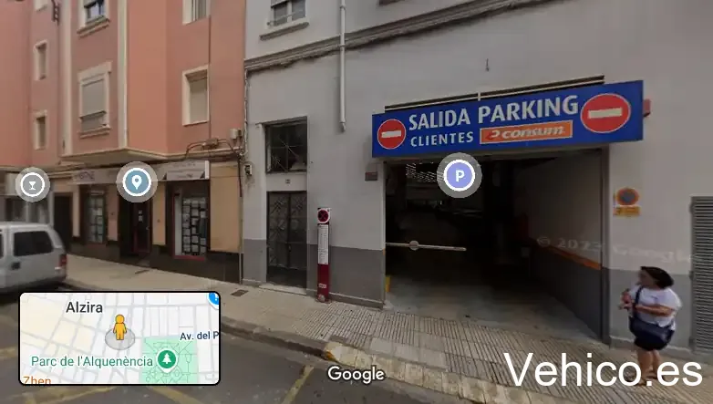 Salida Parking Clientes