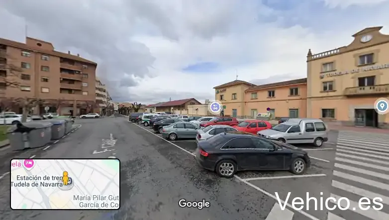 Aparcamiento disuasorio Estación de Tudela