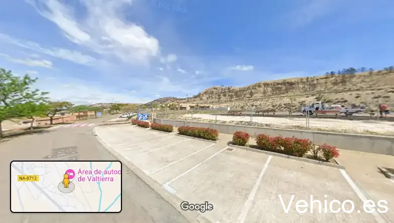 Área de autocaravanas de Valtierra