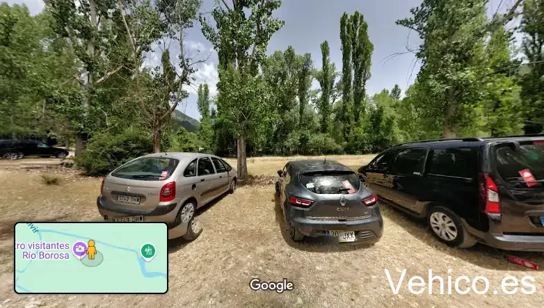 Aparcamiento rio Borosa