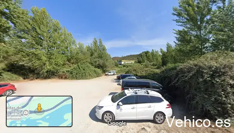 Parking Nº2 of Muíño da Veiga's Termal Baths